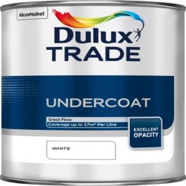 Dulux Trade Undercoat White 1L | Primers & Undercoats | RGB