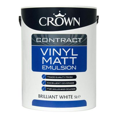 crown vinyl matt white