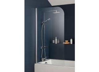 Highlife Leven Over Bath Screen Curved Profile