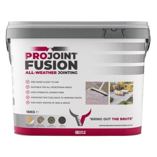 Nexus ProJoint Fusion All Weather Jointing Compound Mid Grey 15kg
